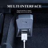 Model 3/Y Cybertruck Style Glove Box 4 em 1 USB Hub Docking Station para Tesla